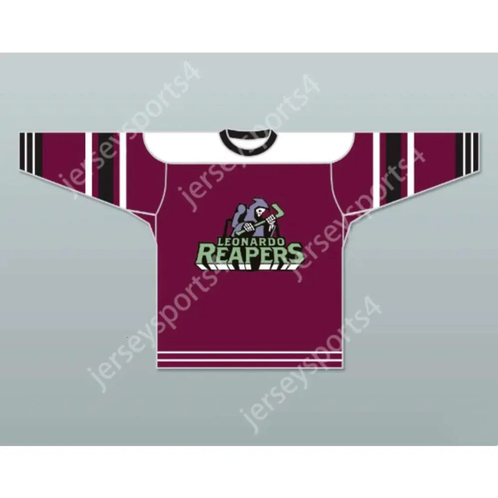 GDSIR Custom Jeremoth 88 Leonardo Reapers Street Hockey Jersey New Top Ed S-M-L-XL-XXL-3XL-4XL-5XL-6XL