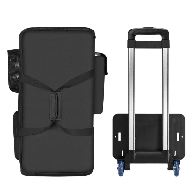 Radioresor Bärande fall förvaringspåse Trolley Case Bag Compatible med SRSXP500 PartyBox 110 BluetoothCompatible Treaders
