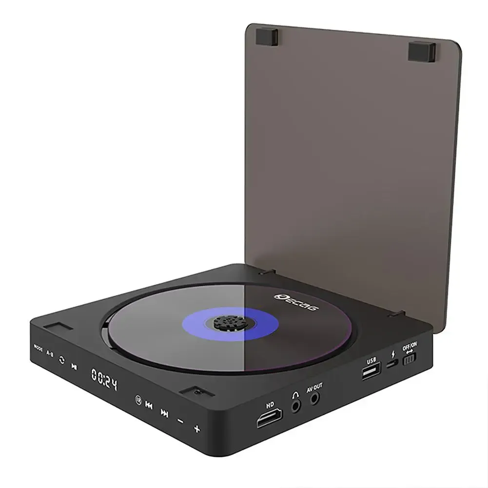 Speler Home DVD/VCD HD Video Player Hifi Stereo Speakers 1080p Multifunctionele draagbare mini -CD -speler