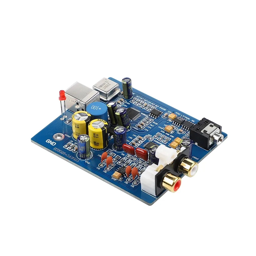 Amplifier AIYIMA HIFI Audio ES9028Q2M SA9023 USB DAC Decoder Board External Sound Card Support 24Bit 96K For Amplifier