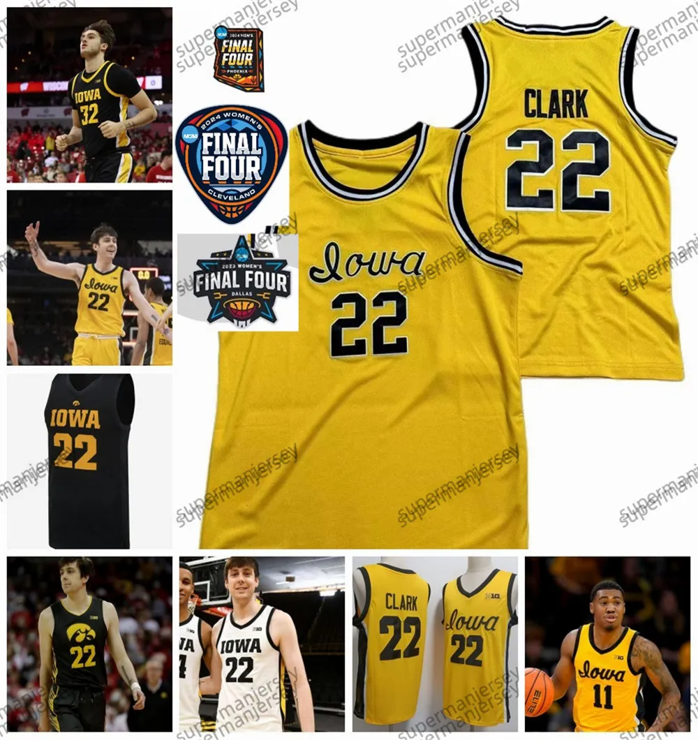 2024 Hawkeyes Final Four Jersey NCAA College Basketball For