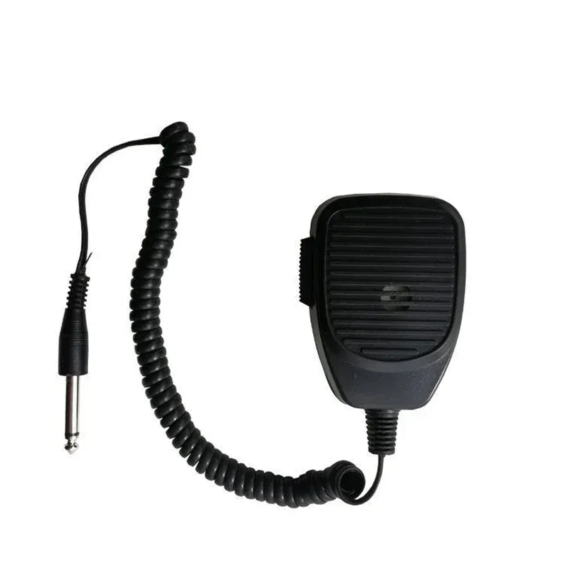 Microphones Car Loudspeaker Microphone Handheld for Bus Ship Marine Power Amplifier Dynamic Mic Hand Held Transmitter Shout 6.5mm 3.5mm Plug