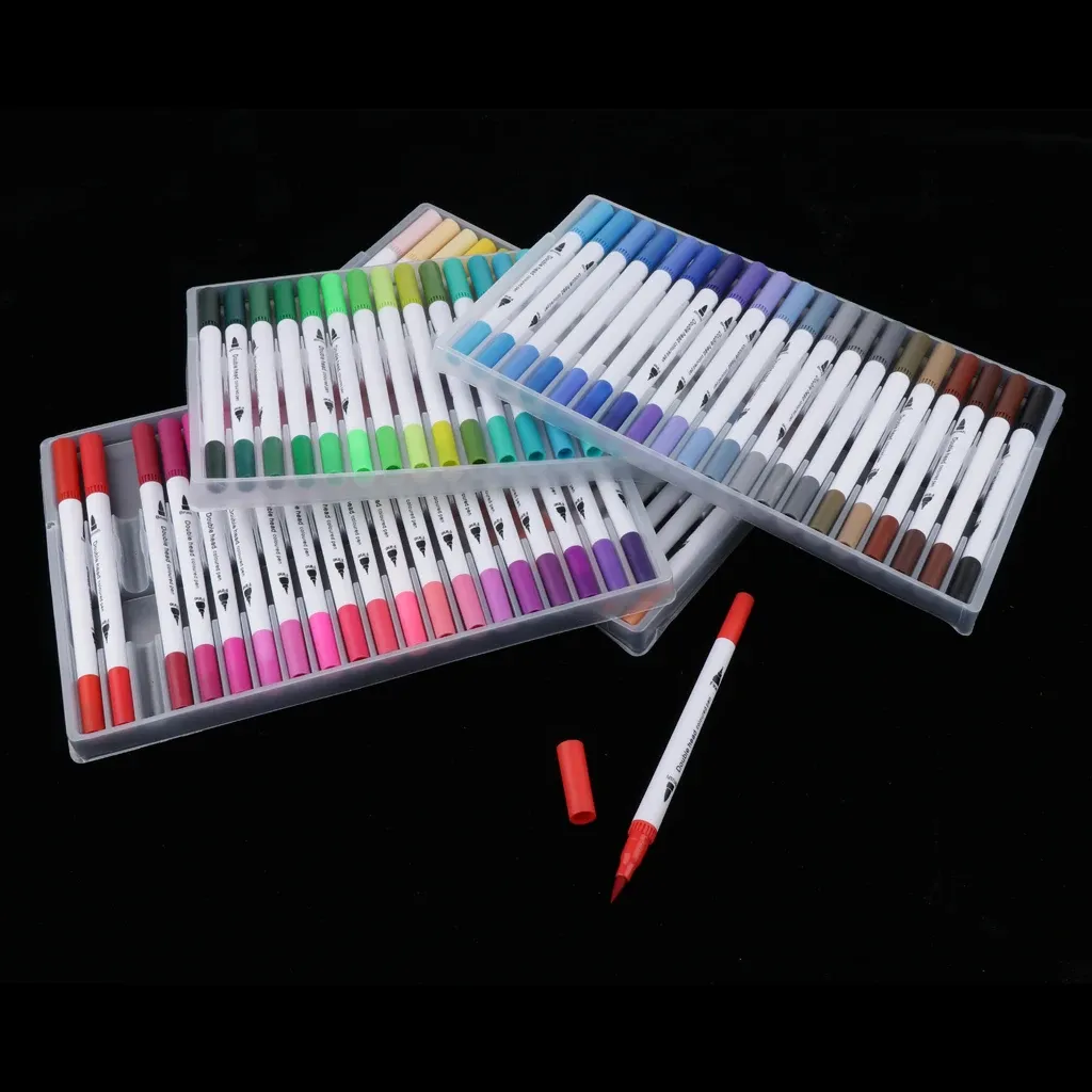 Paint pens for Rock Painting, Stone, Ceramic, Glass, Wood, Canvas. Set of 20 Acrylic Paint Markers Extra-fine tip