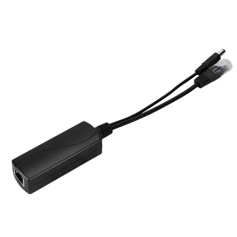 От 48 В до 12 В разъемов POE Adapter Splitter Splitter Power Power Power для Huawei для Hikvision 2019