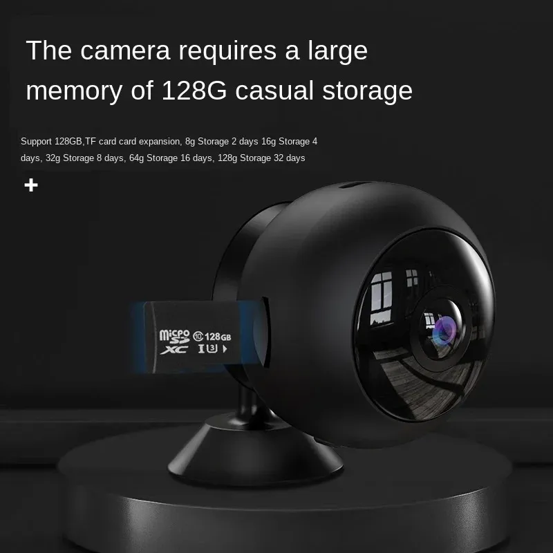 1080p HD WIFI Network Camera Wireless Night Vision Remote Home Indoor Security Small Surveillance Cameranight Vision Camera WiFi