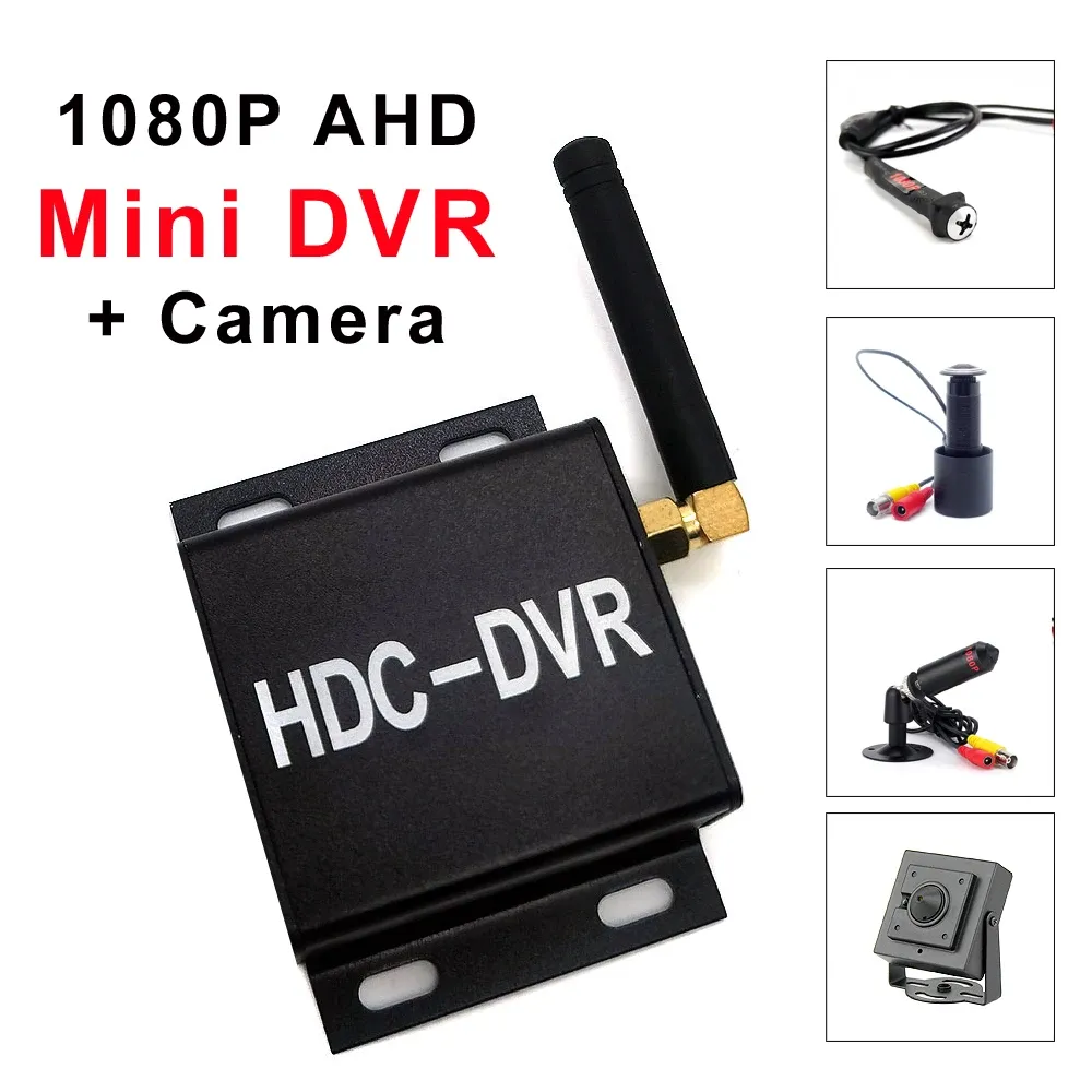 System Mini Wi -Fi DVR 1080P Rejestrator z mini aparat i zasilanie 1080p AHD
