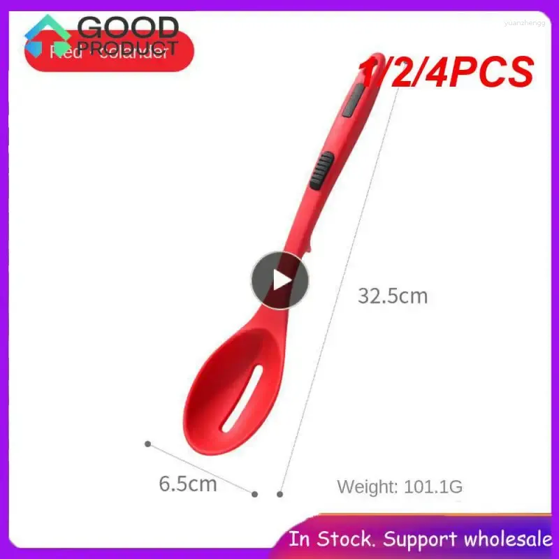 Fourks 1/2/4pcs Ustensiles de cuisson flexibles Ustensiles multi-fonctions Spaghetti Server Silicone Salade de fourchette