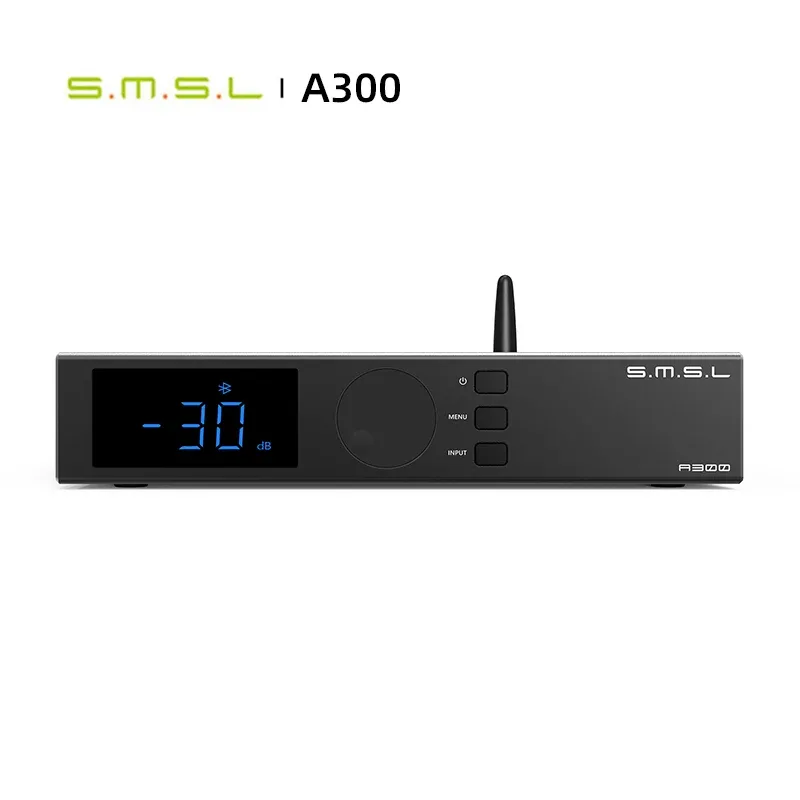 Amplifier SMSL A300 Hires Bluetooth 5.0 Power Amplifier 2.1 audio system 165W*2 BTL 330W SDB patented sound effects Subwoofers HIFI AMP