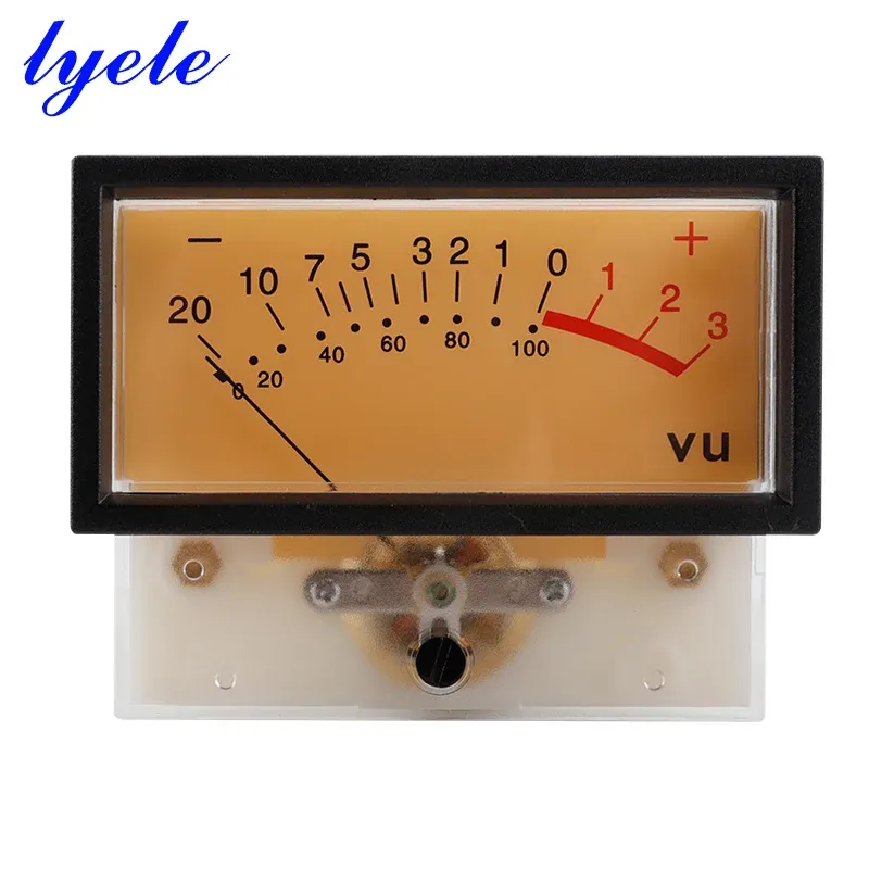 Amplificatore lyele audio tn73 vu meter tubo amplificatore db meter miscelatore misuratore di potenza con retroilluminazione a livello VU AC/DC 1216V per amplifica audio