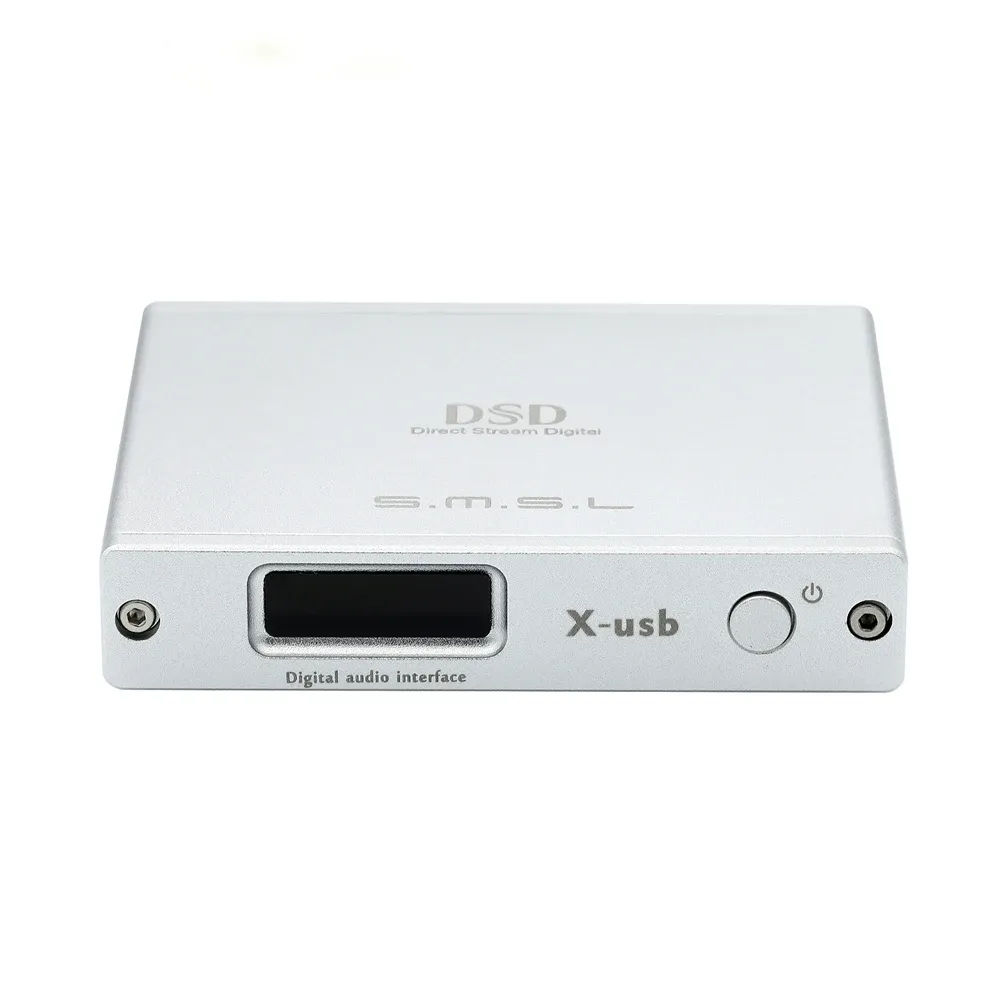 Converter SMSL XUSB II XMOS U208 DAC 768KHz DSD512 I2S USB till koaxial/optisk/omvandlare DSD IIS Digital Audio Interface