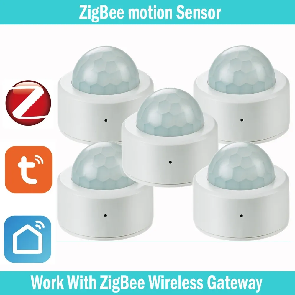 System Tuya Zigbee 3.0 Smart Pir Motion Sensor Human Motion Sensor Smart Home Detector Home Security Work with Tuya Smart Life Gateway