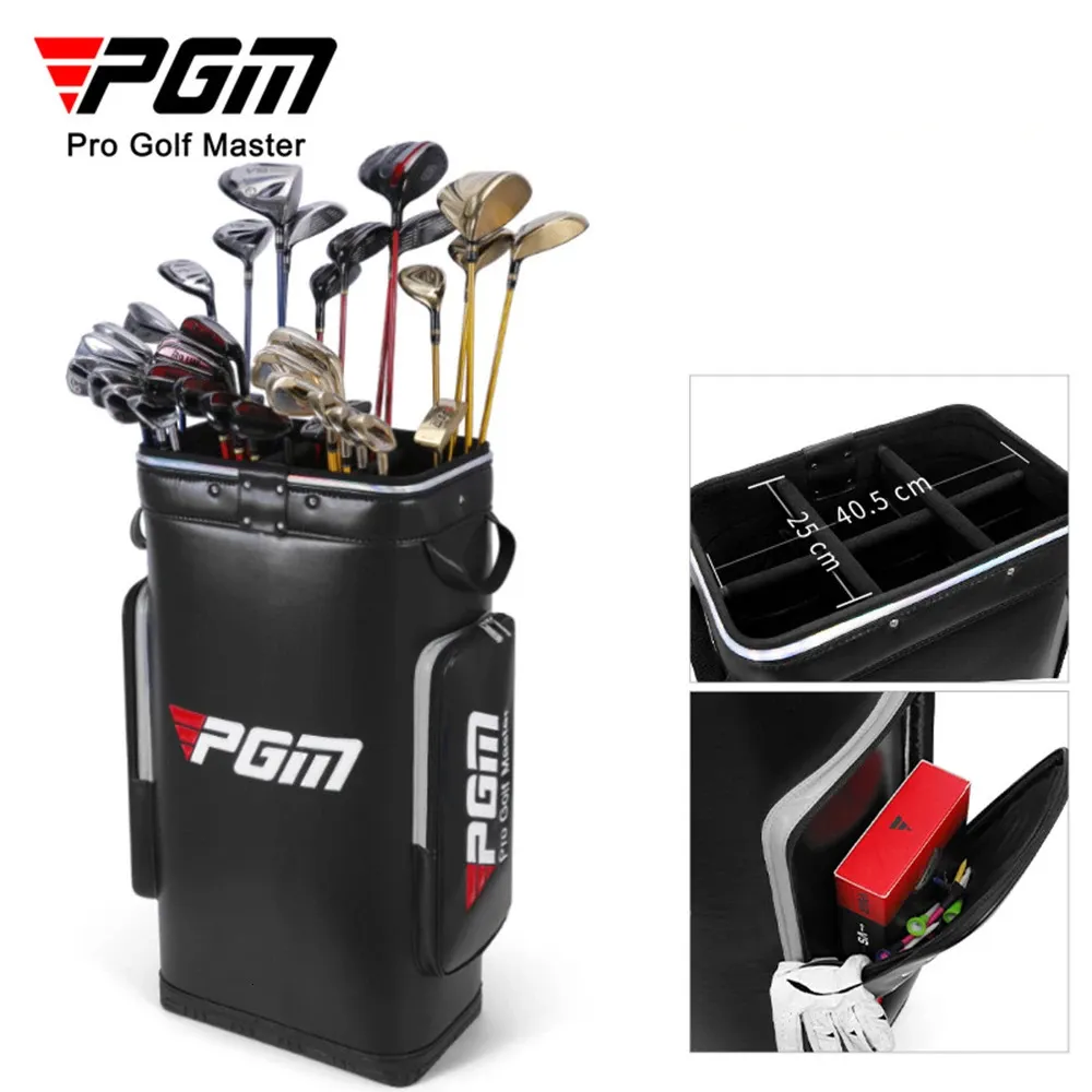 PGM Golf Club Barrel Sac Le rack Club peut contenir 30 morceaux d'espace de stockage pour les sacs de clubs de grande capacité 240326