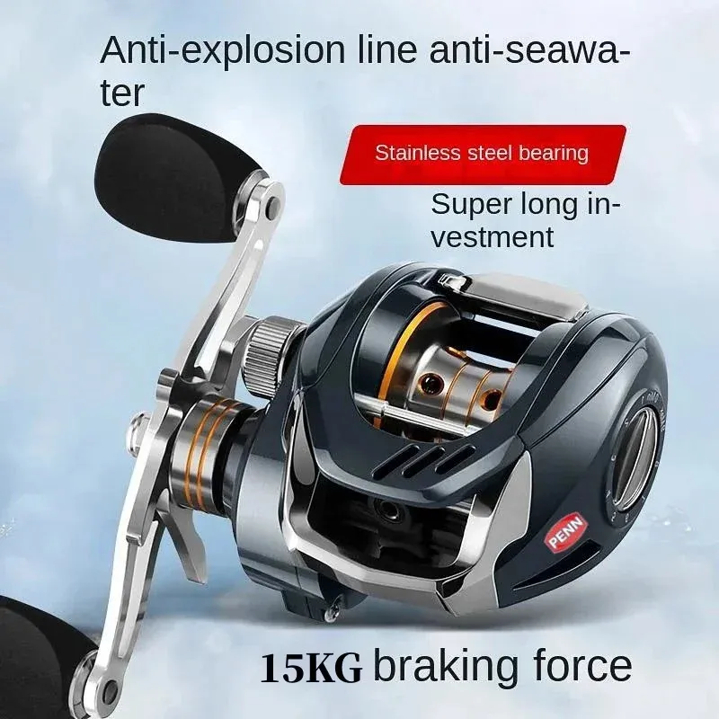 Baitcast Reel Bearing 10 Stainless Steel Bearings Gear Ratio 7.2:1 Braking  Force 15kg Adjustable Gears 1 to 9 Saltwater Use from Dhgate Baitcasting  Reels - price 53.72