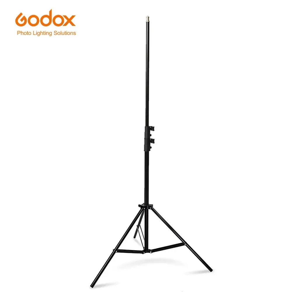 Monopods GODOX 304 200cm mais estável suporte de luz com 1/4 de parafuso tripé da cabeça para o estúdio Vedio Flash Lighting