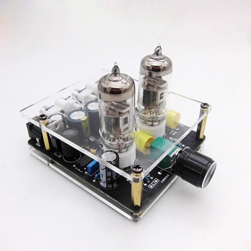 Förstärkare 6K4 6A2 Tube Amplifier Preamplifiers HIFI Tube Preamp Bile Buffer Auido amp högtalare Sound Amplifier Home Theater DIY DIY