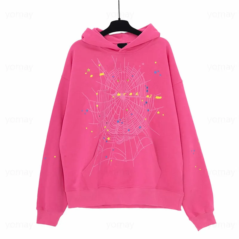 Designer Black Oversized Hoodie Set For Men And Women Pink