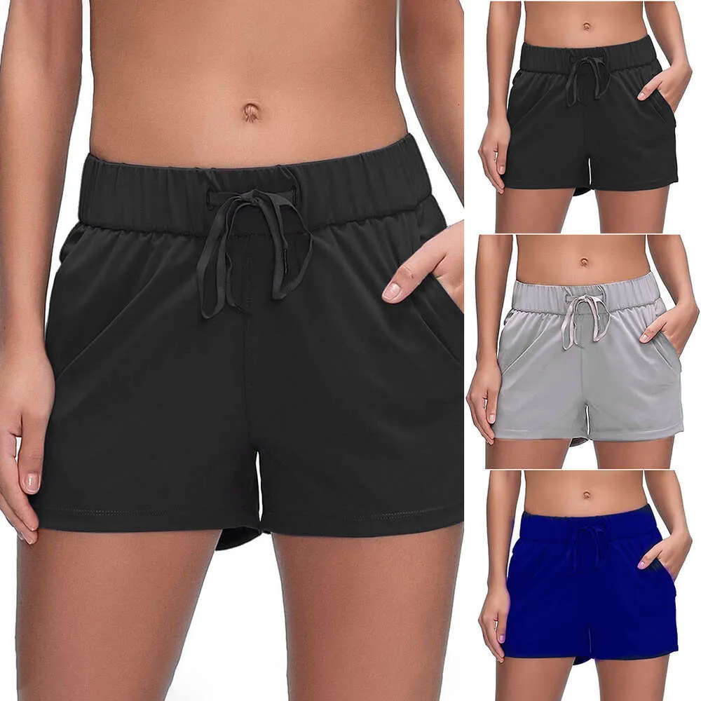 Trade estero a croce Amazon Europa e America Nuova cravatta da donna Fitness fitness Yoga Shorts femminili versatili