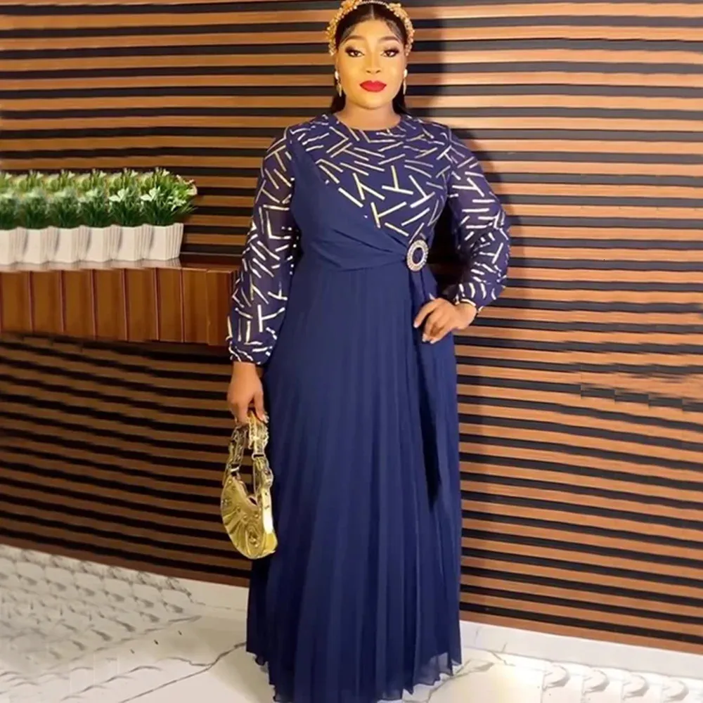 sachin and babi light blue dress Elegant African Dresses for Women Plus Size Wedding Party Evening Dashiki  Gown