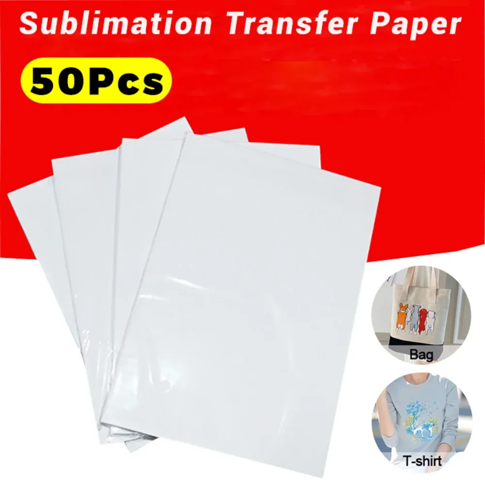 Papel 5010pcs A4 Papel de transferência para a camiseta não -gton