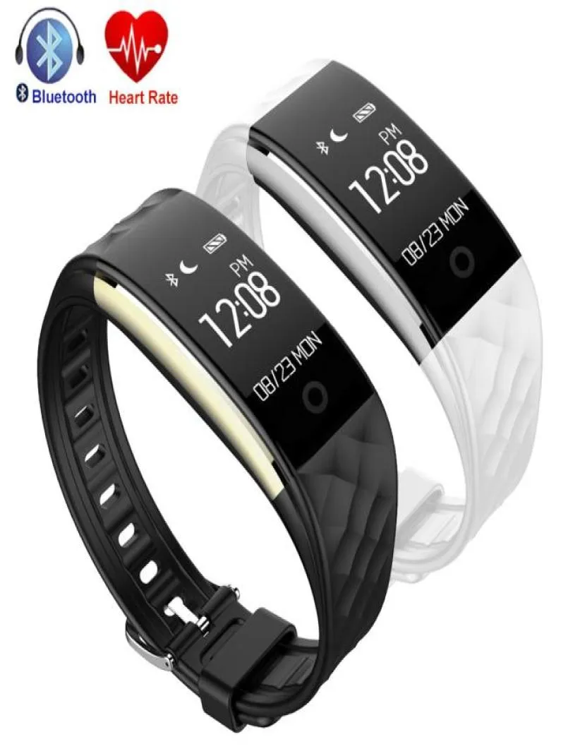 Smart armband hjärtfrekvensmonitor Waterproof Sport Fitness Tracker Bluetooth Armband Smartwatch Smartband för Android iOS Xiaomi6670908