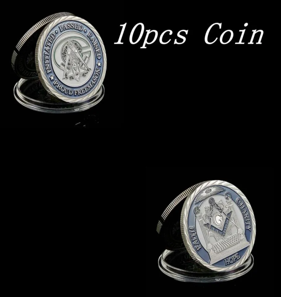 10pcs Mason Masonic Lodge Masonic Craft Symboles
