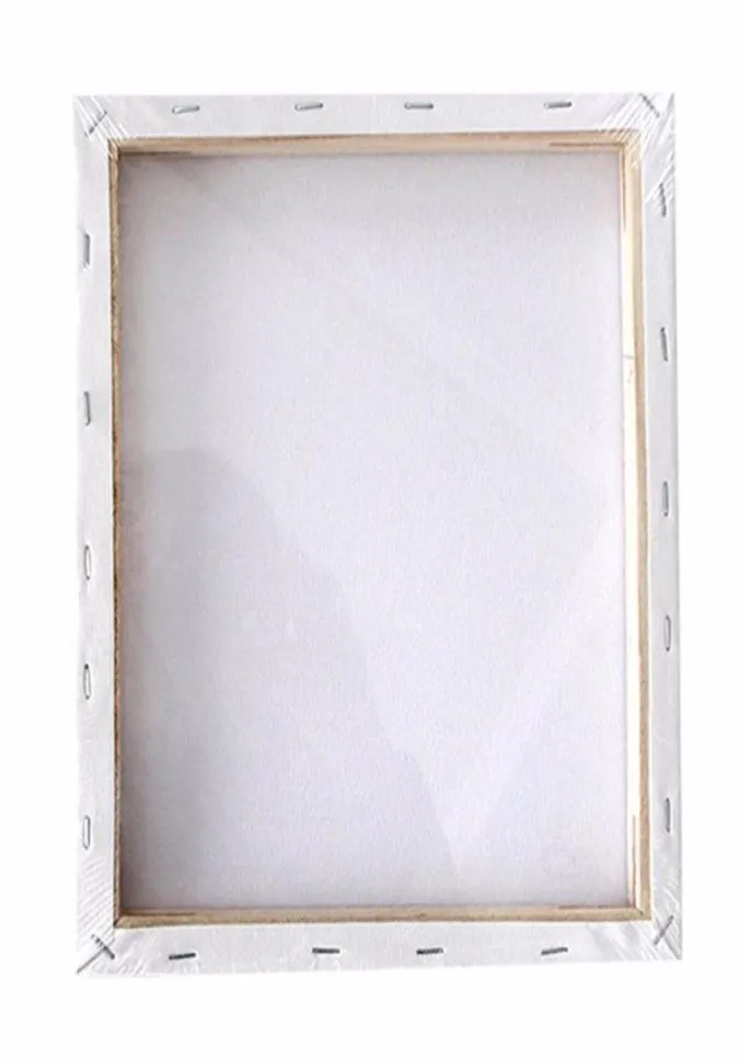 1pc Small Art Board White Blank Square Artist Canvas Frame de madeira, preparado para tinta acrílica de óleo Mayitr Painting Boards3702506