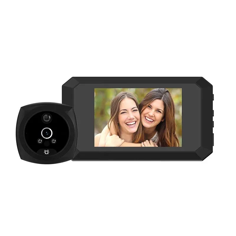 Digital LCD3.5 inch Video Doorbell Peephole Viewer Door Eye Monitoring Camera 135 Degree Doorbell Motion Detection Eye