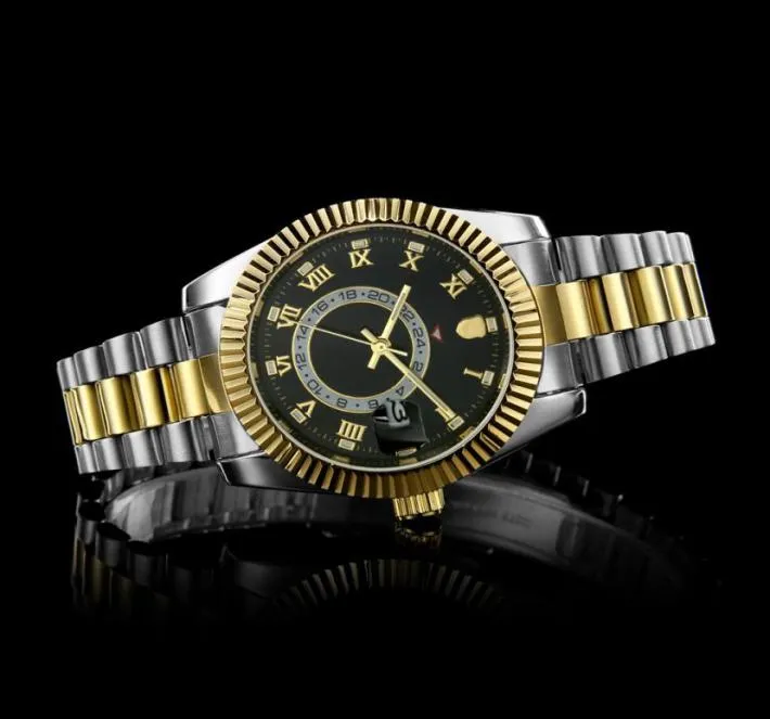 Top Fashion High Quality Mens Watchs 41 mm Mouvement de quartz automatique Mouvement en acier inoxydable Watch Femmes 2393835