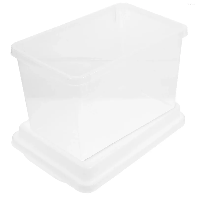 Plates Toast Storage Box Baker Rack Fresh Keep Holder Bread Container Organizer Kitchen Pp Fridge Bead Bin