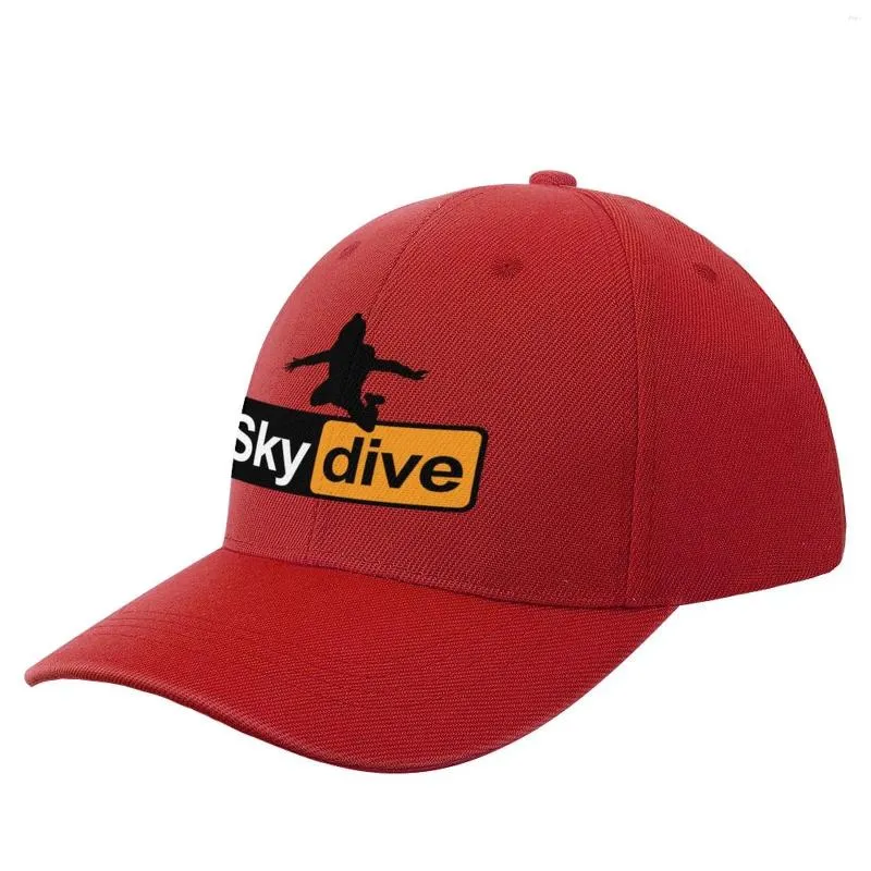 Ball Caps Skydive Design - Skydiving Rastreando 2 Hell Baseball Cap Hats Annor de Natal Designer Man Hat Hat's Feminino