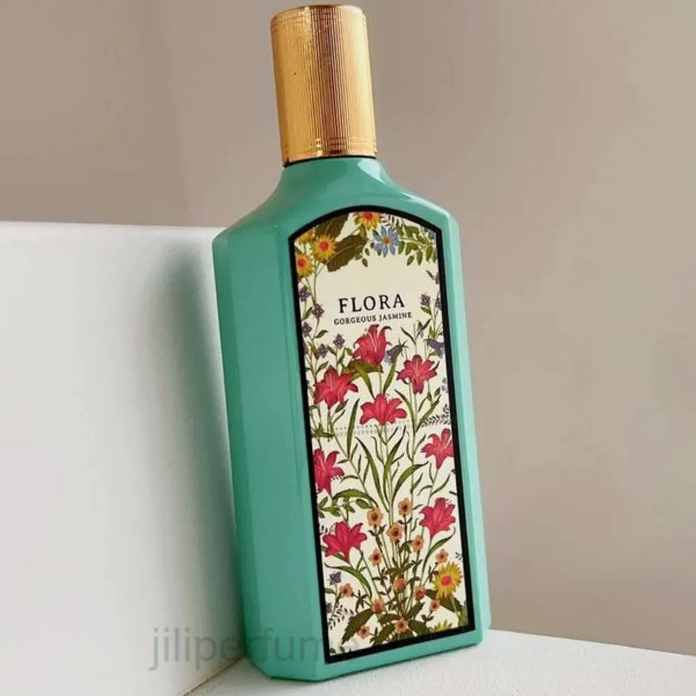 Flora parfym 100 ml kvinnor parfymer eau de parfum långvarig lukt blomma frukt blommor edt lady spray doft cologne topp version kvalitet snabbt fartyg 23a3 deln