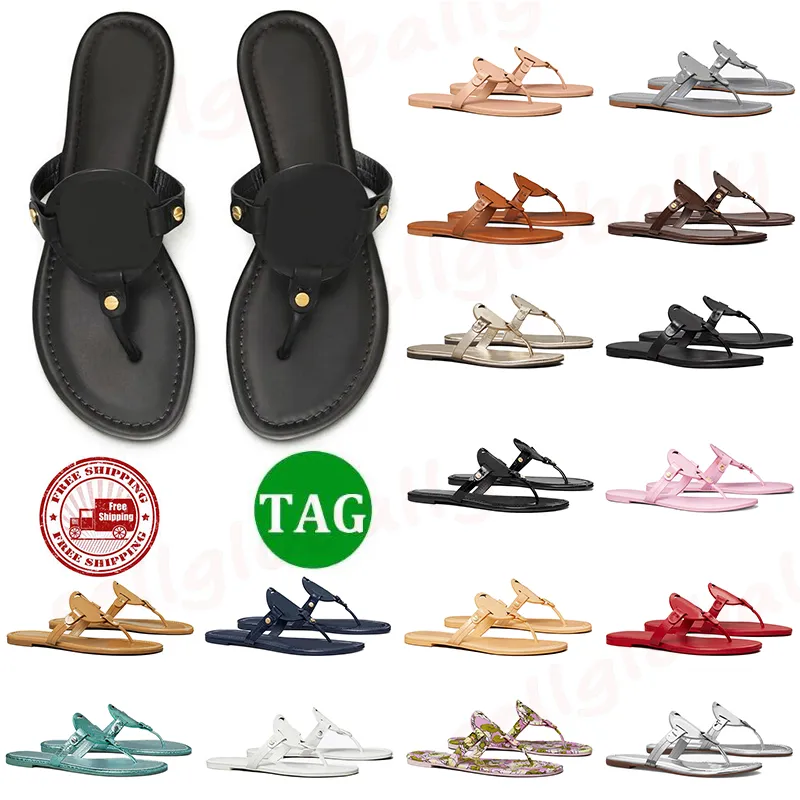 tory burchslides tori burchs Designer Sandalen Damen Damen Diashow Person Pantoffeln Schwarz Weiß Pink Flachschuhe Slider Damen Strand Schuhe【code ：1】