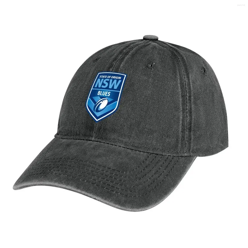 Berets State of Origin NSW Blues Cowboy Hat Drop Birthday Women's Hats Men's