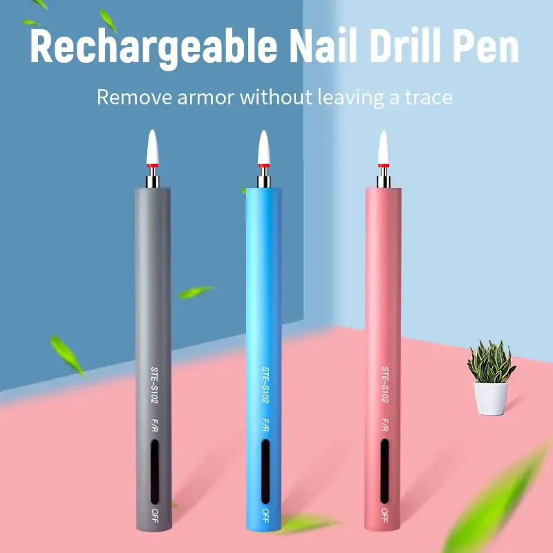 Kits 12000rpm Electric Nail Drill Hine Manicure Apparatus for Manicure Pedicure Set for Gel Remove Usb Portable Drill Nail Pen