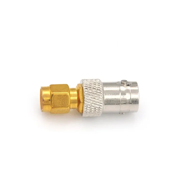 2024 BNC weiblicher HF -Stecker RF Koaxial SMA männlicher Stecker an BNC weibliche M/F -Funkantennenanschluss Adapter für RF -Koaxialanschluss