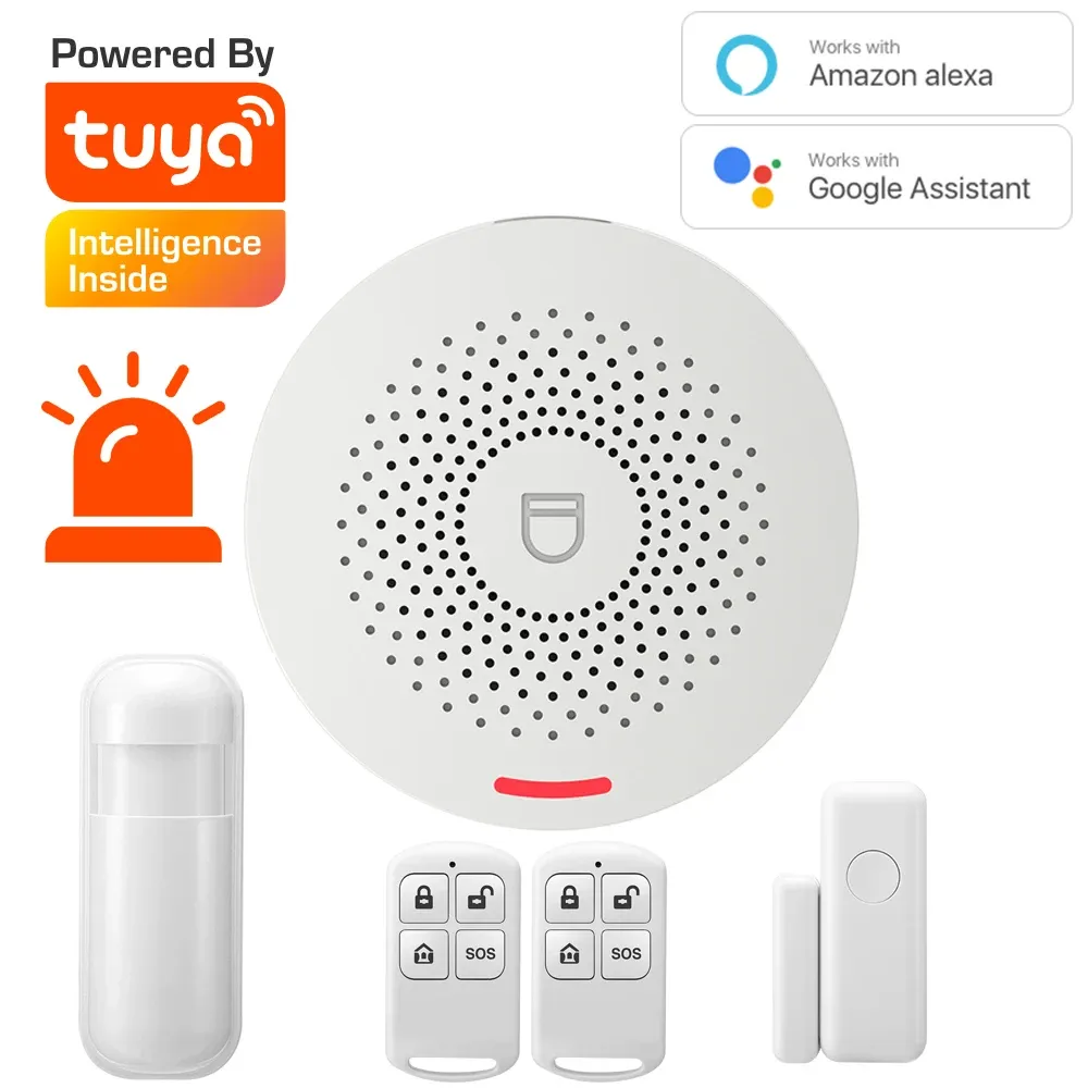 Kits Tuya WiFi Smart Home Alarm système