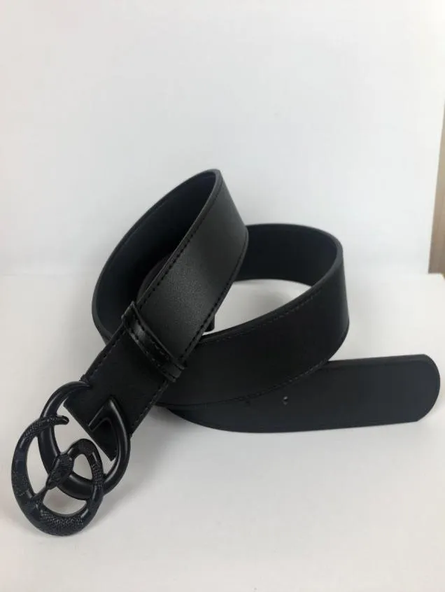 Top1 Classic Double G Fashion Belt Hela högkvalitativa herrbälten Casual Womens Belts Läderbältesbredd 38 cm Snake B1627030