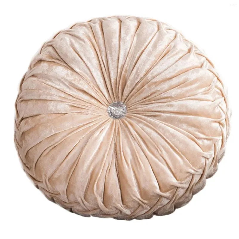 Oreiller Round Pumpkin Throw Durable non-glissement antistastique pour le canapé-lit Hamac