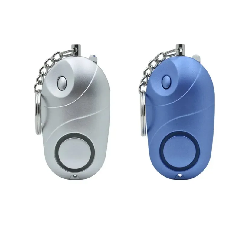 NEW 2024 Personal Alarm Woman Self Defense Keychain Set 130dB Safe Sound Personal Alarm Self-defense Key Chain Emergency Anti-Attack