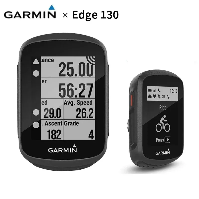 Komputery Garmin Edge 130 Bike komputer GPS Cykling bezprzewodowy wodoodporny prędkościomierz mrówka+ rower GPS Wersja Streamline Edge Computer 520