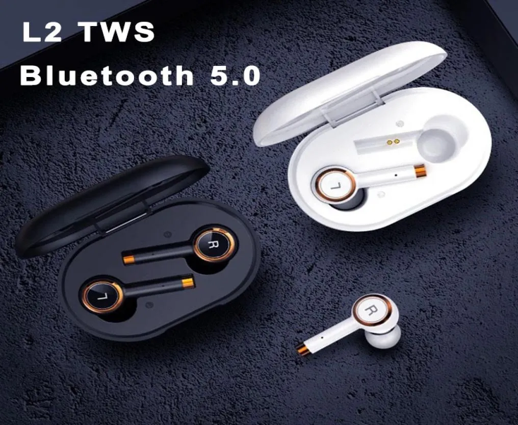 TWS L2 Wireless Bluetooth -Ohrhörer -Rausch -Reduktion Musikkopfhörer in Ohrwaterficht Sporthörer7032598