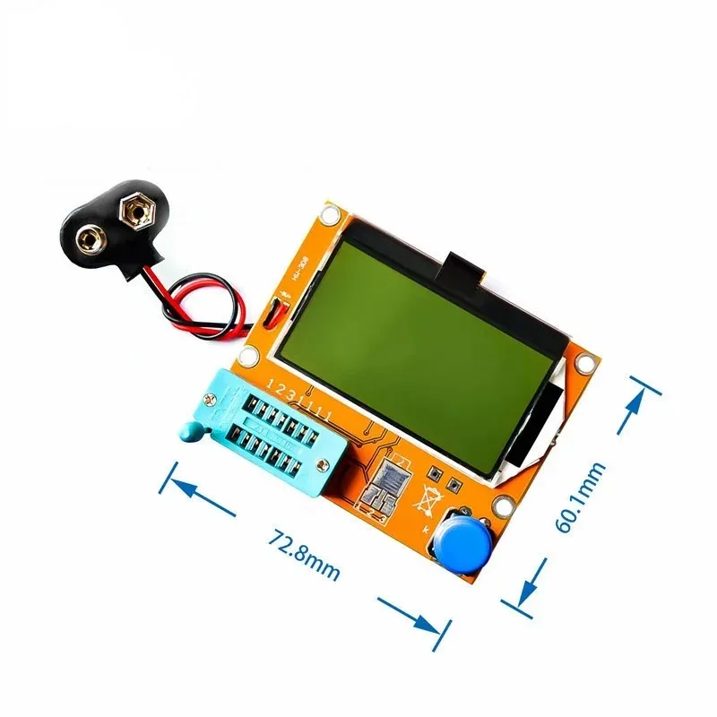 Nuova qualità di alta qualità LCR-T4 ESR Meter Transistor Tester Tester Capacitance Induttanza SCR SCR