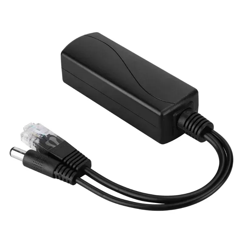 От 48 В до 12 В разъемов POE Adapter Splitter Splitter Power Power Power для Huawei для Hikvision 2019