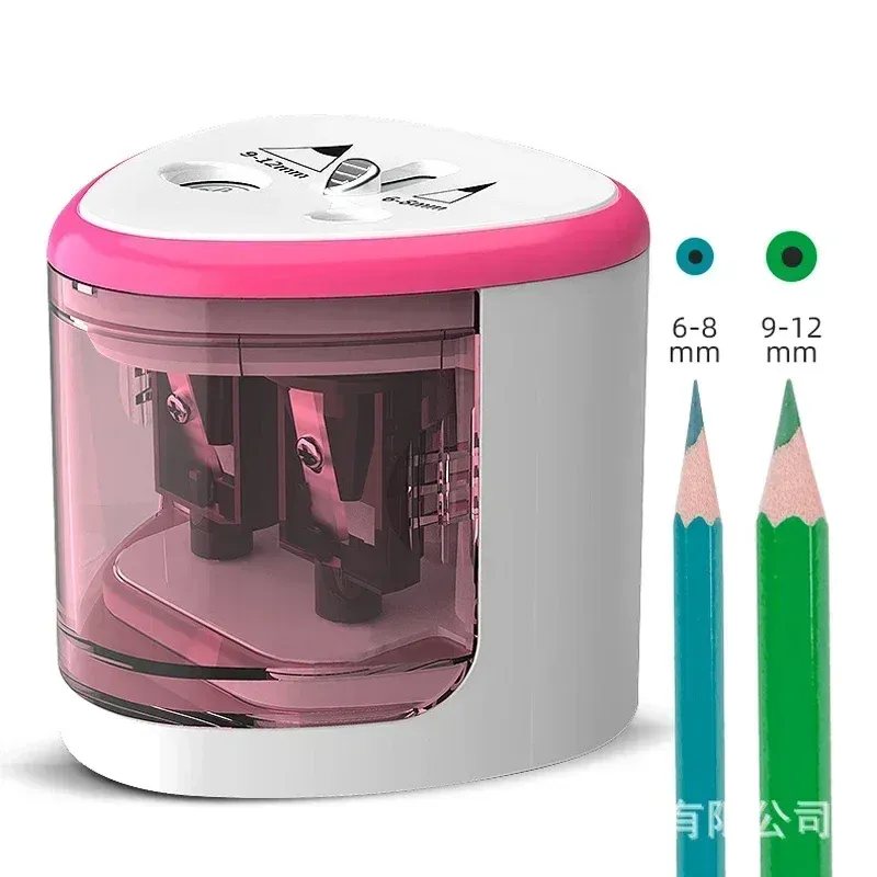 Sharpeners Manual Pencil Auto Sharpener Drawing Electric Supply Supply School Switch Office Office Automatic Stationery Pen Home