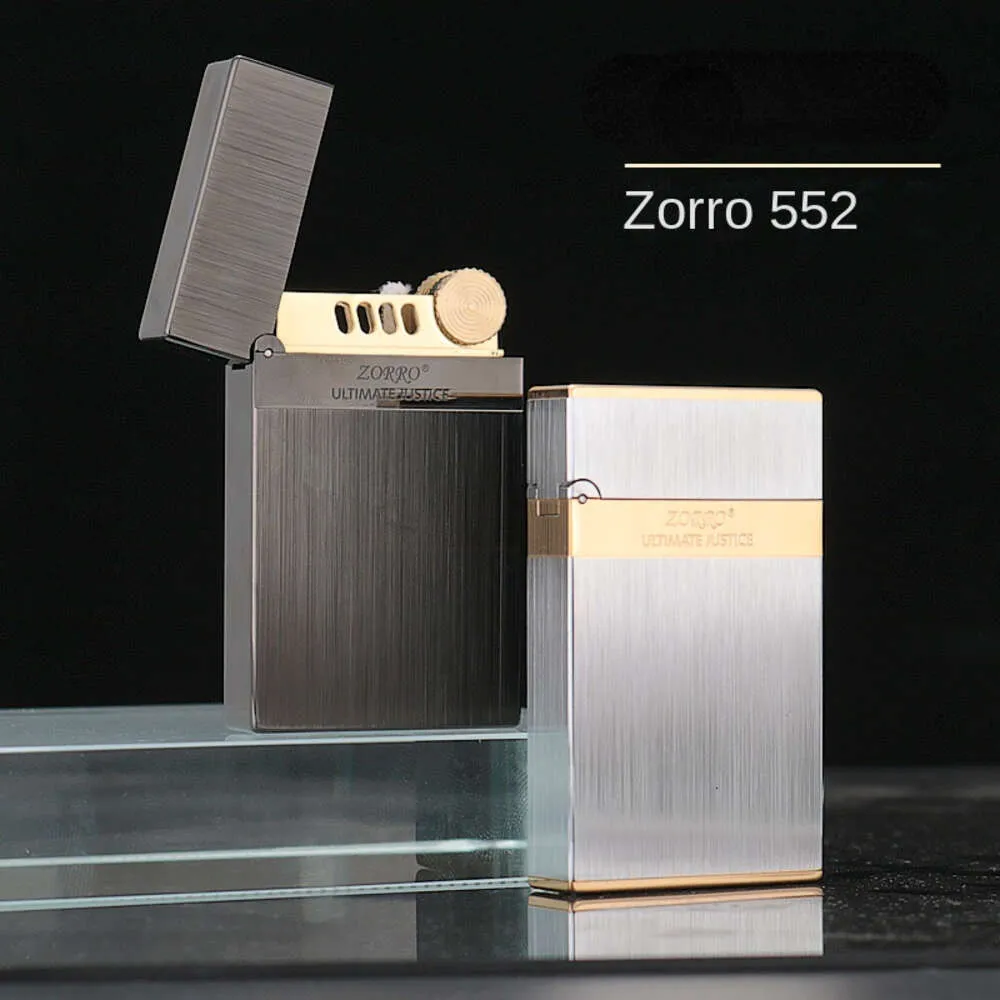 Zorro 552 Obsidian Sound Kerosene lichtere creatieve handgemaakte Hine om vriendje sigarettenaccessoires te verzenden