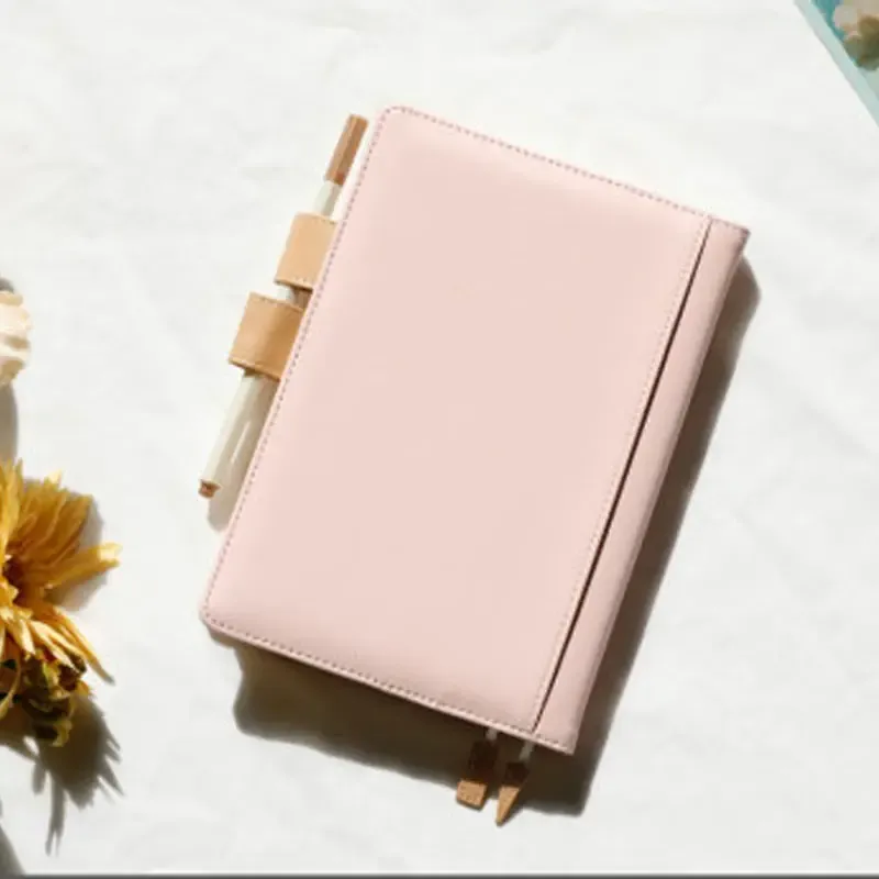 Notepads A5 Notebook Cover Planner Diary Book Leather Specifications Covers Japanese Style Icecream Color School
