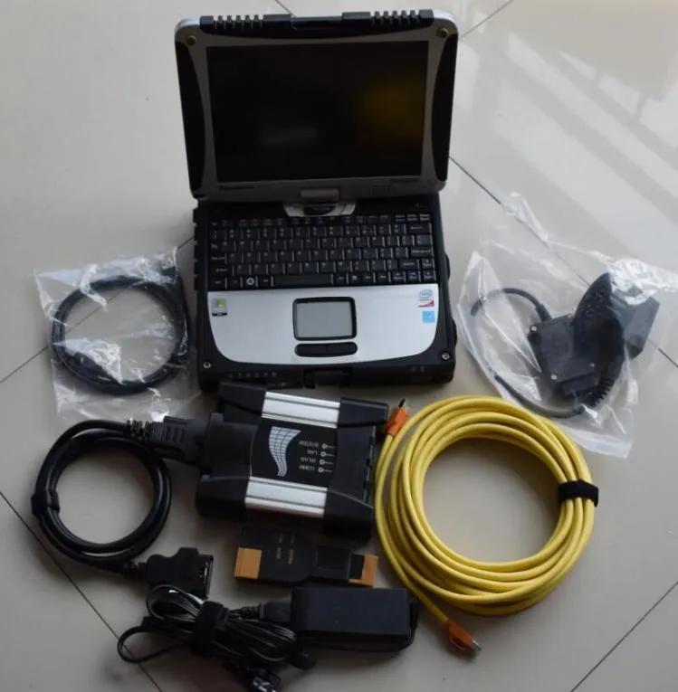 for diagnose tool icom next scanner with hdd 1000gb ista expert mode laptop cf19 touch screnn pc5259905