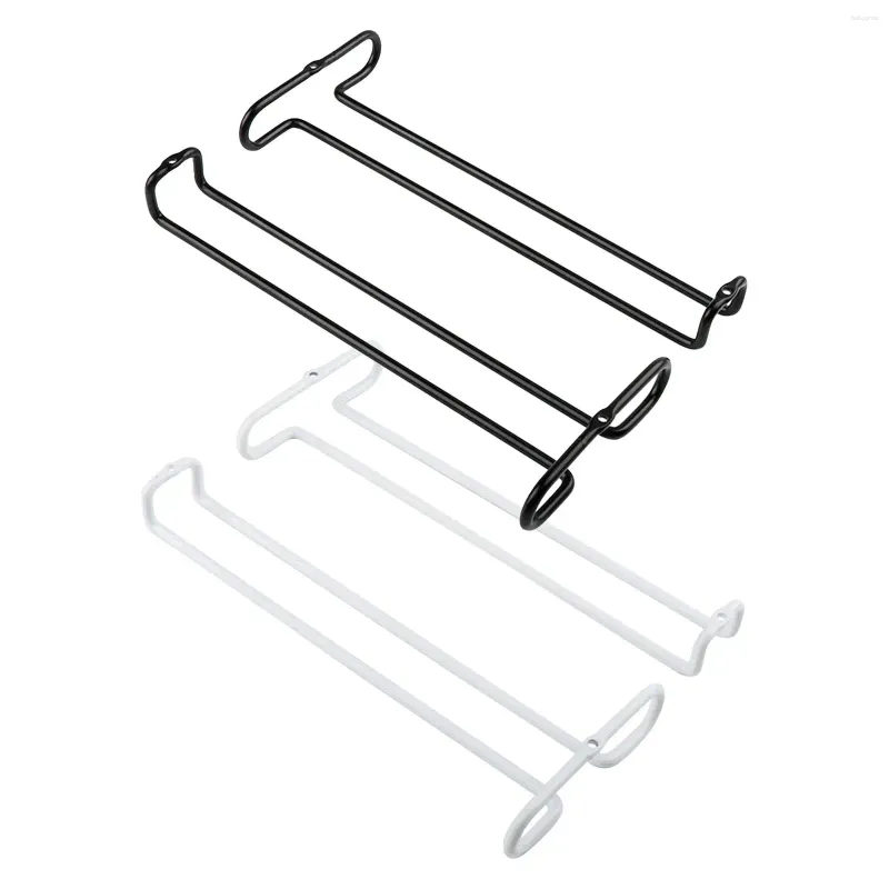 Armazenamento de cozinha Rack de vidro de vidro Rack de ferro forjado Stemware para restaurante de banquete de armário