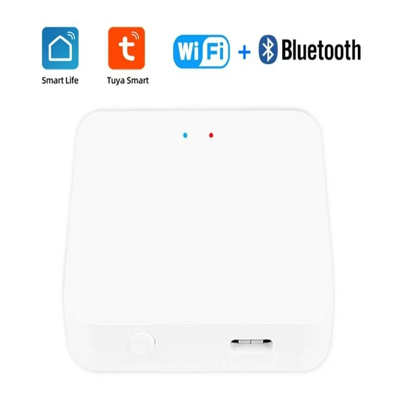 Lock Tuya Smart Electronic WiFi Control Gateway Hub Bluetooth Gateway Control Alexa Google Home