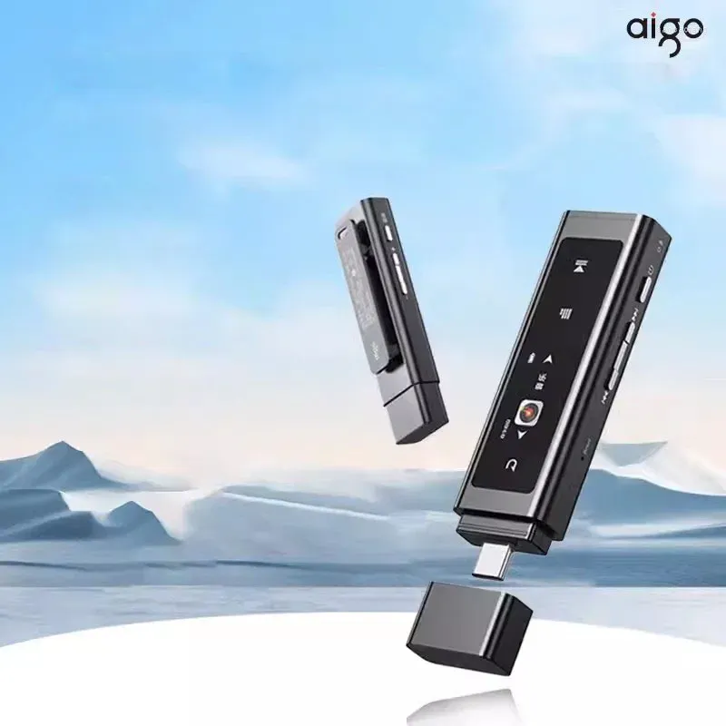 Aigo 터치 스크린 Bluetooth MP3 Walkman Lossless Music Player Replay